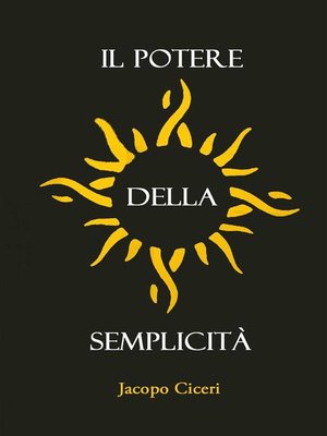 cover image of Il potere della semplicità